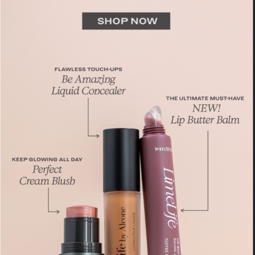 Liquid Concealer and Cream Blush Set